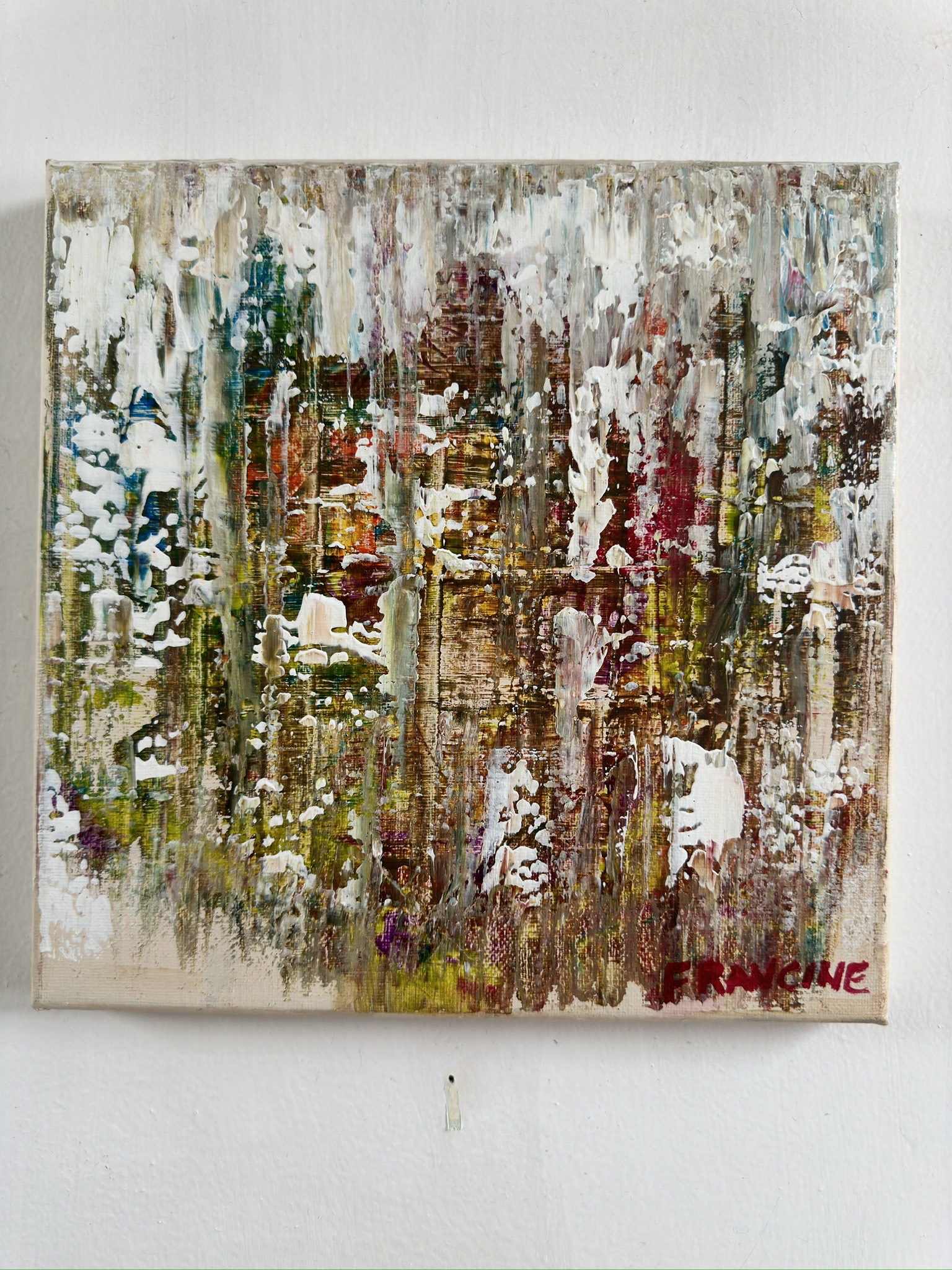 Urban Beauty, 10 x 10  on canvas